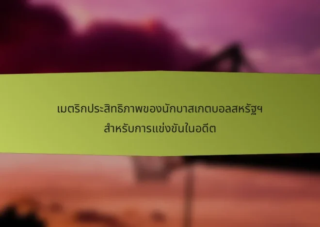 เมตริกประสิทธิภาพของนักบาสเกตบอลสหรัฐฯ สำหรับการแข่งขันในอดีต