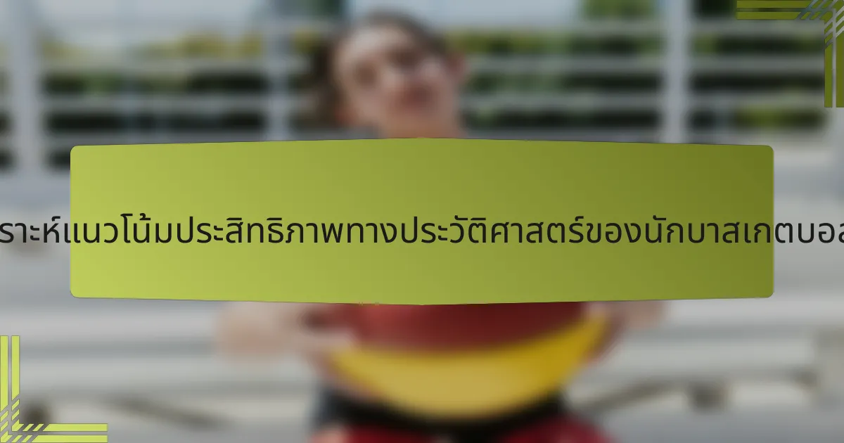 การวิเคราะห์แนวโน้มประสิทธิภาพทางประวัติศาสตร์ของนักบาสเกตบอลฮังการี